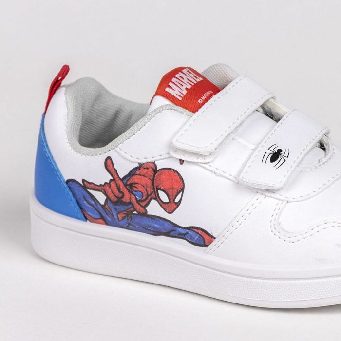 Zapatillas Deportivas Infantiles Spider-Man Velcro Blanco 1