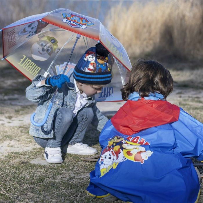 Poncho Impermeable con Capucha The Paw Patrol Azul 1
