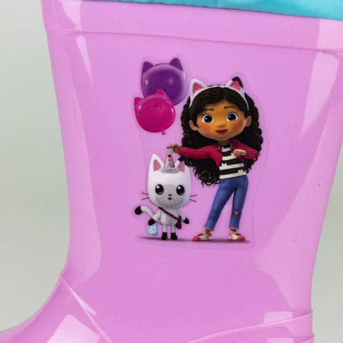 Botas de Agua Infantiles Gabby's Dollhouse Rosa 2