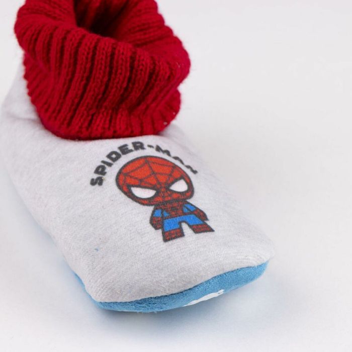 Zapatillas de Estar por Casa Spider-Man Gris claro 5