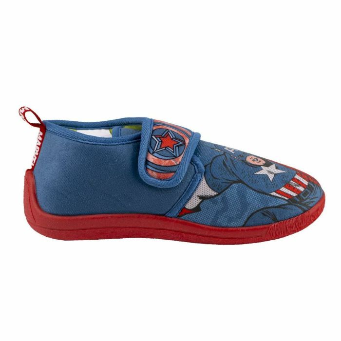 Zapatillas de Estar por Casa Marvel Velcro Azul oscuro 3