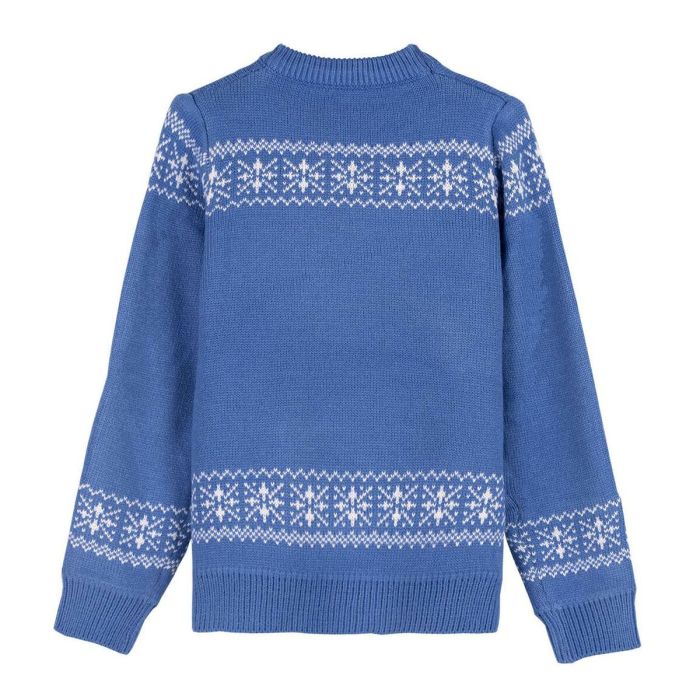 Jersey Unisex Stitch Infantil Navidad Azul 4