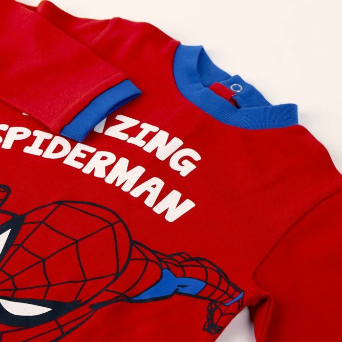 Pijama Infantil Spider-Man Azul 4