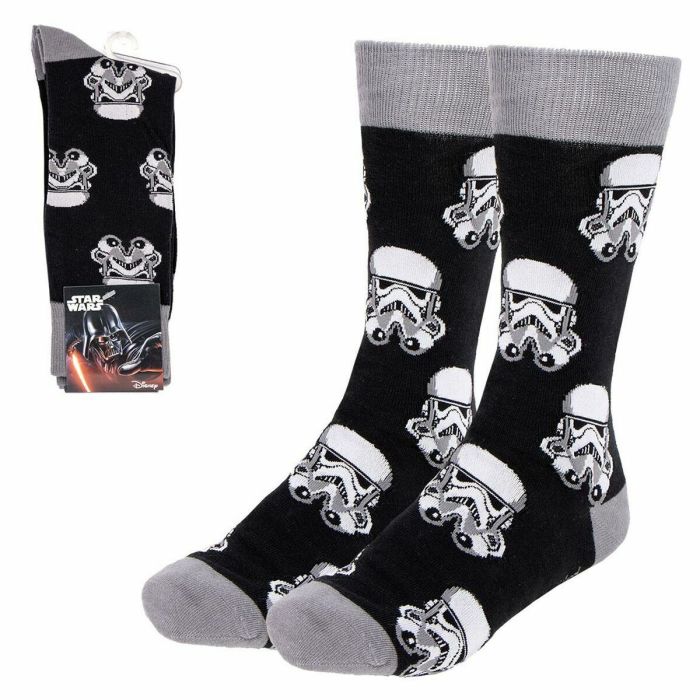 Calcetines Star Wars Stormtrooper Gris 0 Calcetines Star Wars Stormtrooper Gris 0