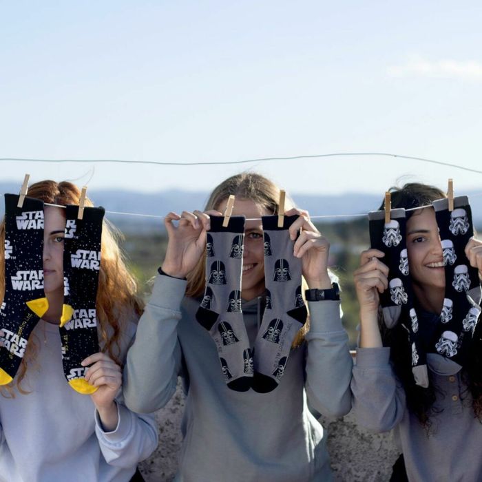 Calcetines Star Wars Darth Vader Negro 1 Calcetines Star Wars Darth Vader Negro 1