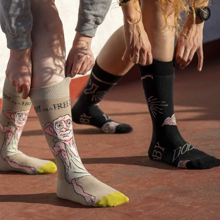 Calcetines Harry Potter Dobby Negro 1 Calcetines Harry Potter Dobby Negro 1