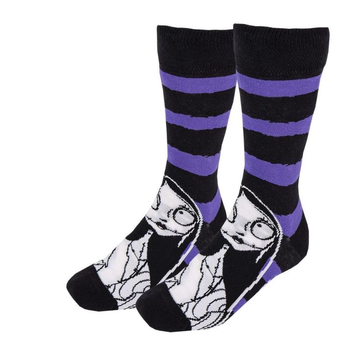 Calcetines The Nightmare Before Christmas 3 pares Talla única (36-41) Negro 4