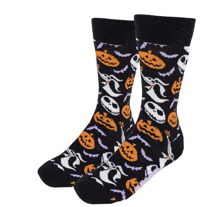 Calcetines The Nightmare Before Christmas 3 pares Talla única (36-41) Negro 2