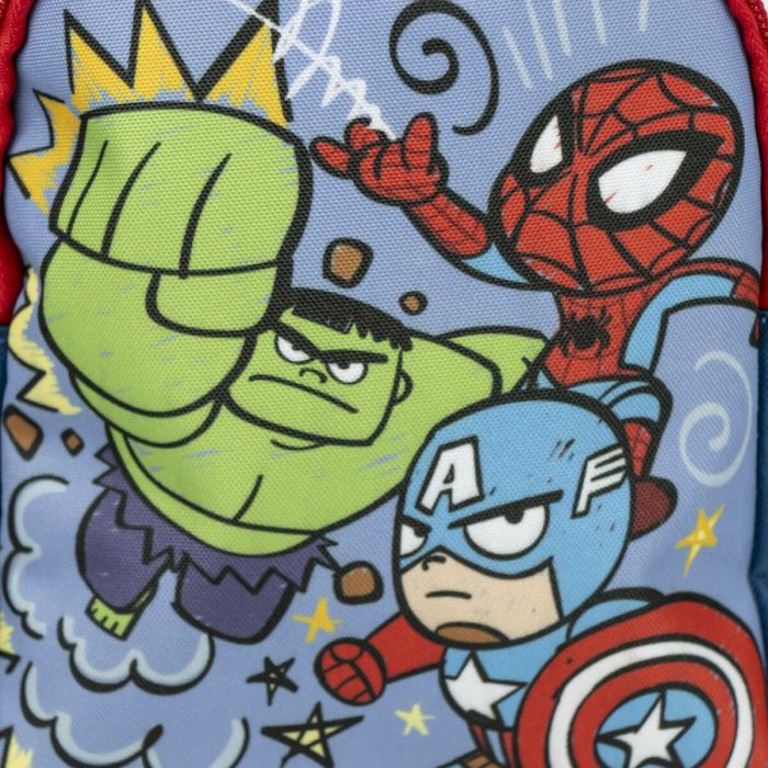 Mochila infantil bandolera avengers 13.0 x 23.0 x 7.0 cm