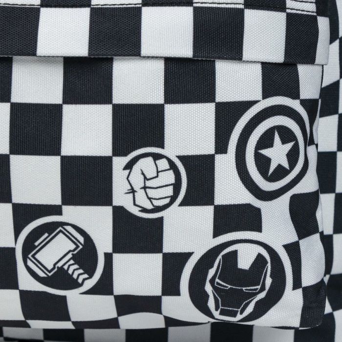 Mochila Escolar Marvel Negro 32 x 12 x 42 cm 4