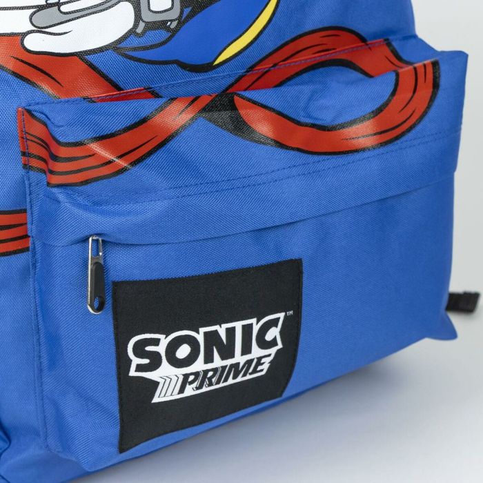 Mochila Escolar Sonic Azul 32 x 12 x 42 cm 5