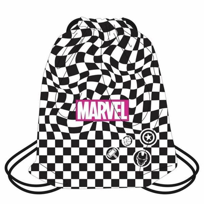 Mochila Escolar Marvel Negro 30 x 39 cm 3