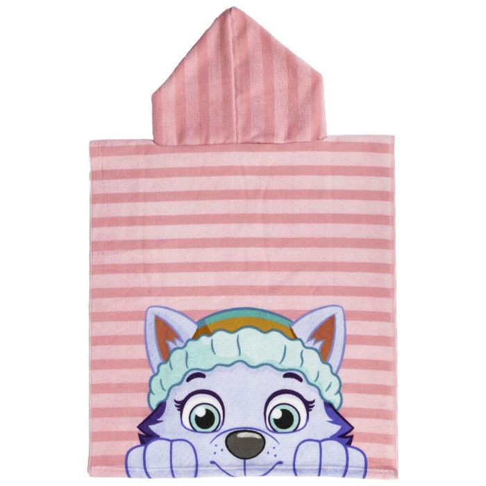 Poncho-Toalla con Capucha The Paw Patrol Rosa 50 x 115 cm 2