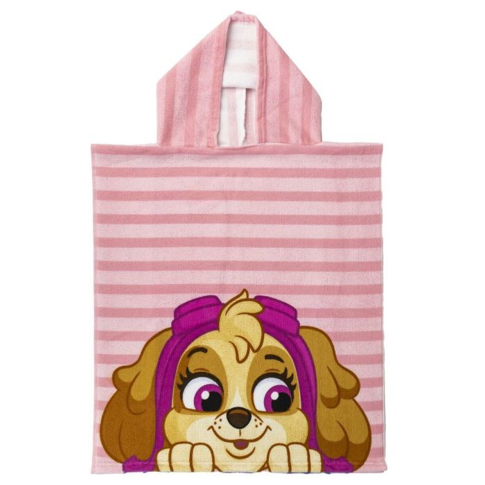 Poncho microfibra paw patrol skye 50.0 x 115.0 cm