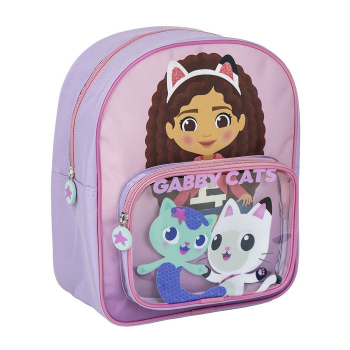 Mochila infantil gabby´s dollhouse 25.0 x 30.0 x 1.2 cm