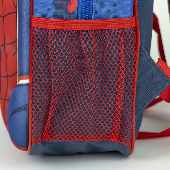 Mochila Escolar Spider-Man Azul 25 x 31 x 10 cm 1