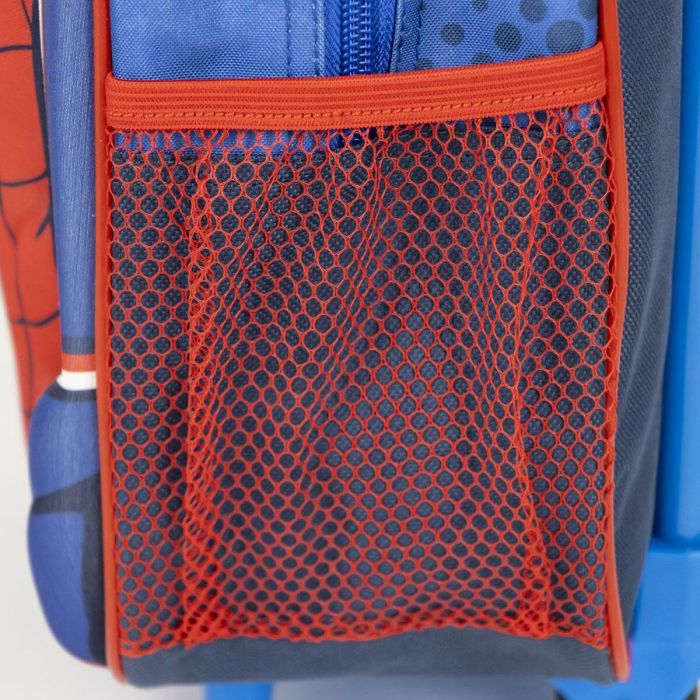 Mochila Escolar con Ruedas Spider-Man Azul 25 x 31 x 10 cm 8