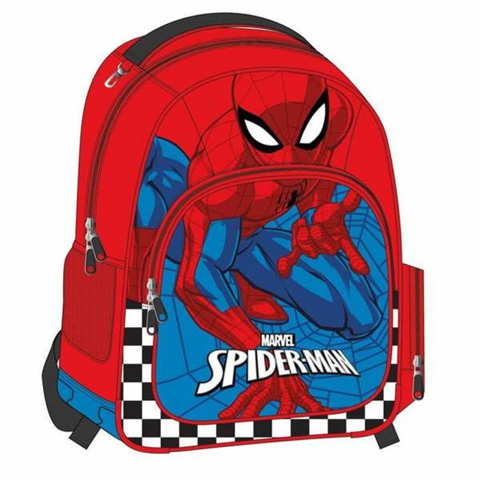 Mochila Escolar Spider-Man Rojo 32 x 15 x 42 cm 3