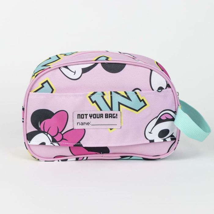 Neceser de Viaje Minnie Mouse Fucsia 100 % poliéster 3