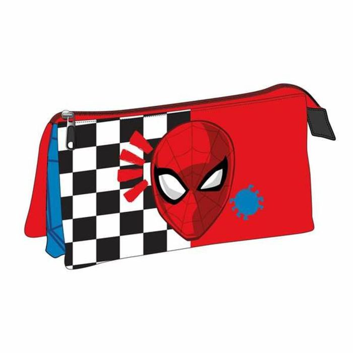 Estuche Escolar Spider-Man Rojo 3