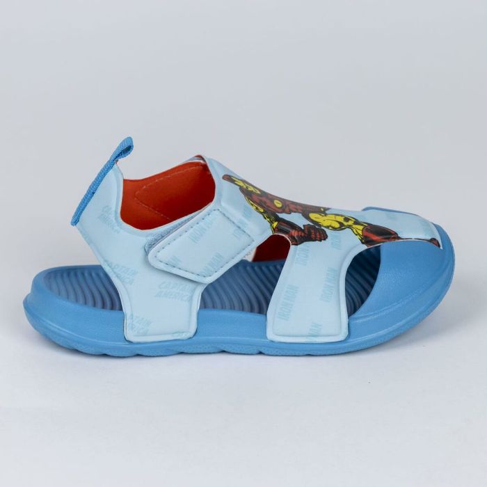 Sandalias Infantiles The Avengers Azul 2