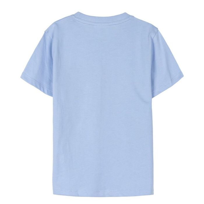 Camiseta de Manga Corta Infantil Bluey Azul claro 4