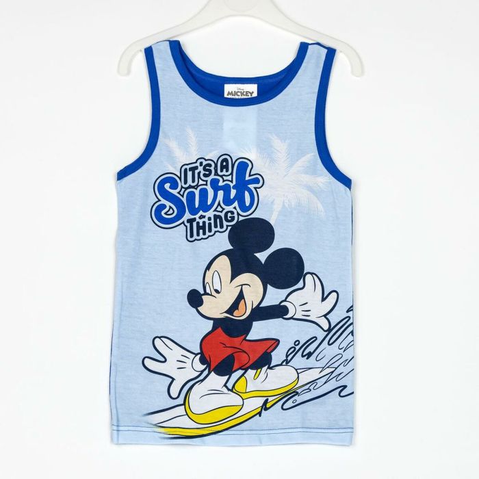 Pijama Infantil Mickey Mouse Azul 3