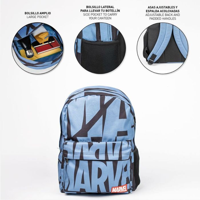 Mochila Casual Marvel Azul 32 x 4 x 42 cm 1