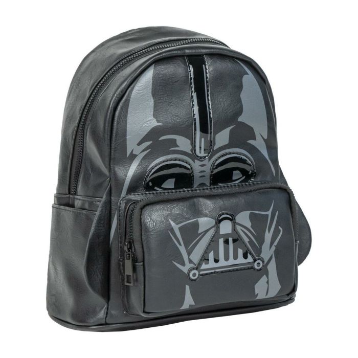 Mochila Escolar Star Wars Darth Vader Negro 15 x 25,5 x 23 cm