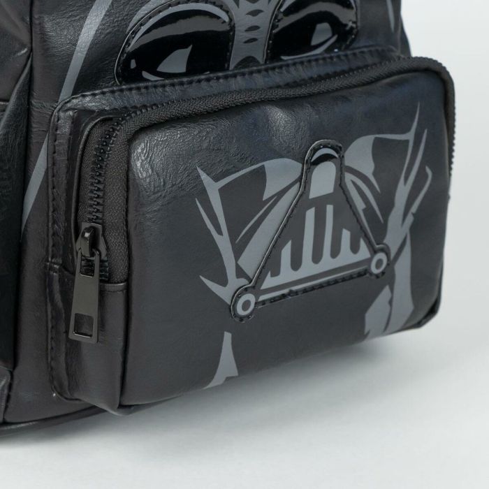 Mochila Escolar Star Wars Darth Vader Negro 15 x 25,5 x 23 cm 3