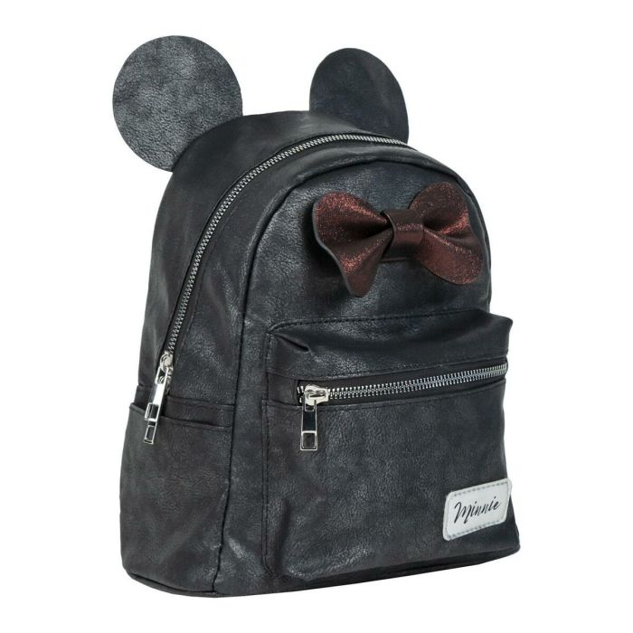 Mochila Escolar Minnie Mouse Negro 3