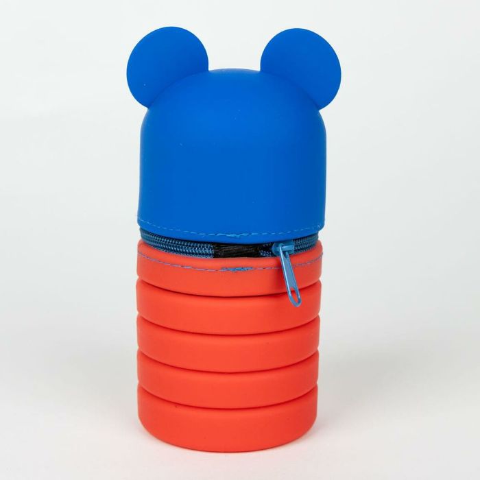 Portalápices Mickey Mouse Rojo 6,5 x 19 x 6,5 cm 6