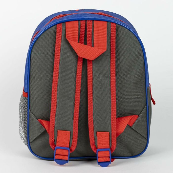 Mochila Escolar Spider-Man Azul 8 x 30 x 25 cm 5