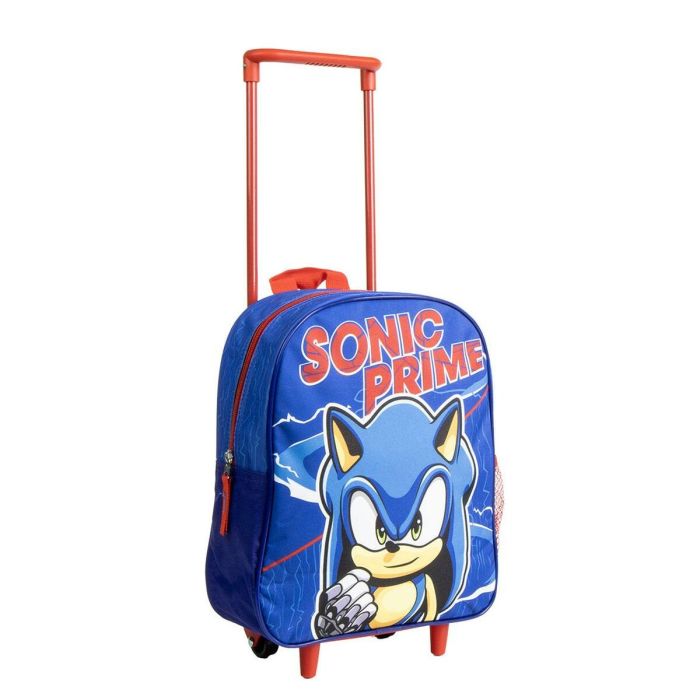 Mochila infantil trolley escolar sonic prime 25.0 x 10.0 x 29.0 cm