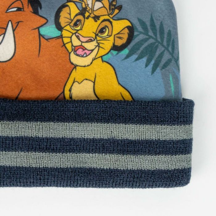 Gorro y Guantes The Lion King Gris 1