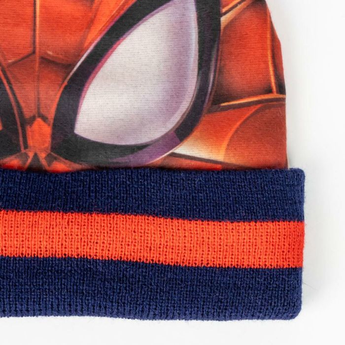 Gorro y Guantes Spider-Man Rojo 2