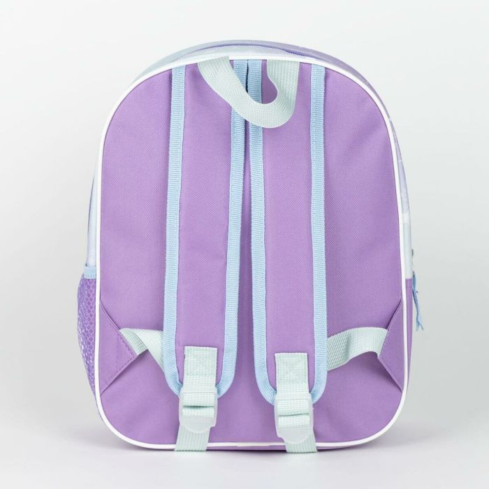 Mochila Escolar Frozen Azul claro 31 x 26 x 10 cm 5