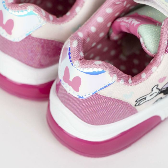 Zapatillas Deportivas con LED Minnie Mouse Rosa 5