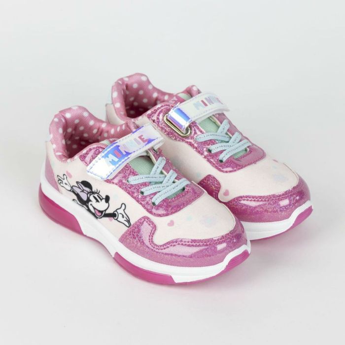 Zapatillas Deportivas con LED Minnie Mouse Rosa 2