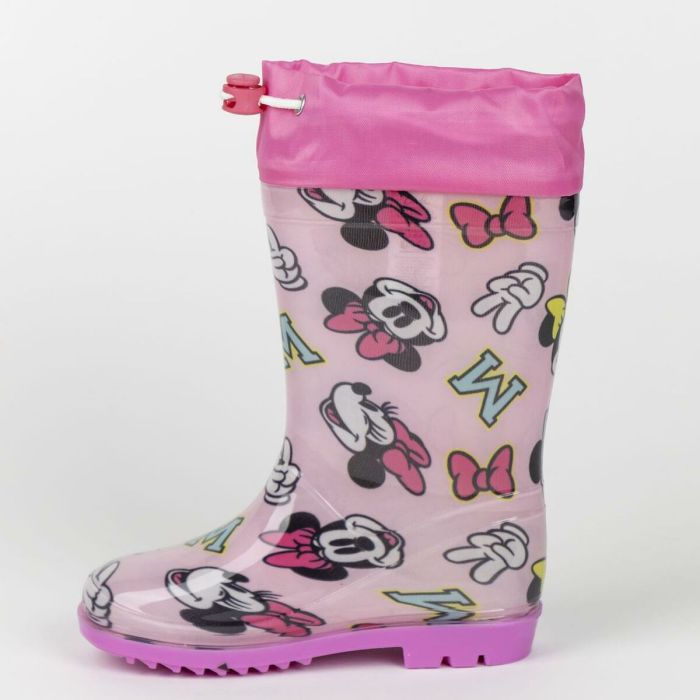 Botas de Agua Infantiles Minnie Mouse Rosa 4