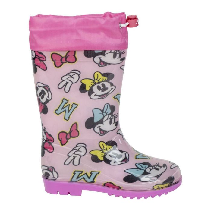 Botas de Agua Infantiles Minnie Mouse Rosa 2