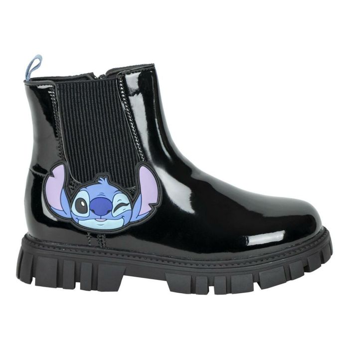 Botas Casual Infantiles Stitch Negro 3