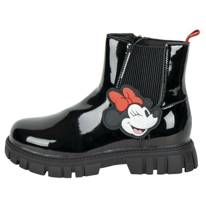 Botas Casual Infantiles Minnie Mouse Negro 4