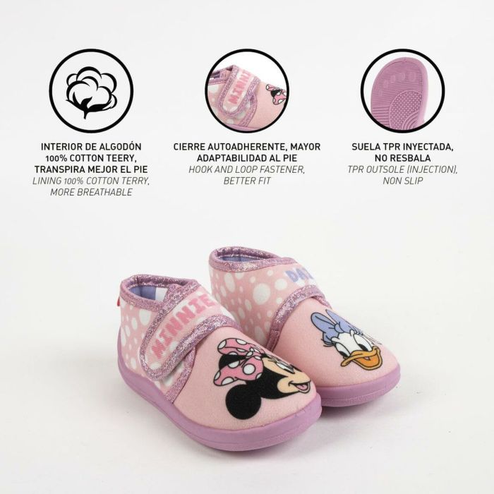 Zapatillas de Estar por Casa Minnie Mouse Rosa 1