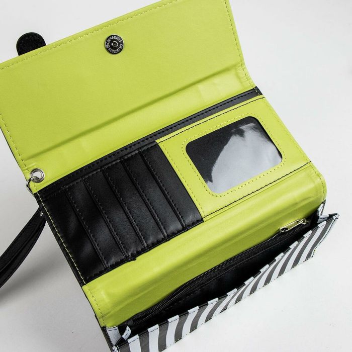 Cartera beetlejuice 19.0 x 9.5 x 1.5 cm