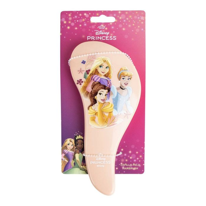 Cepillo Desenredante Disney Princess Rosa 100 % ABS 2