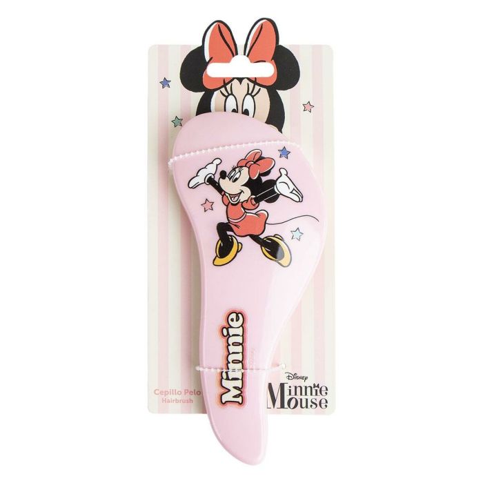 Cepillo Desenredante Minnie Mouse Rojo 100 % ABS 1