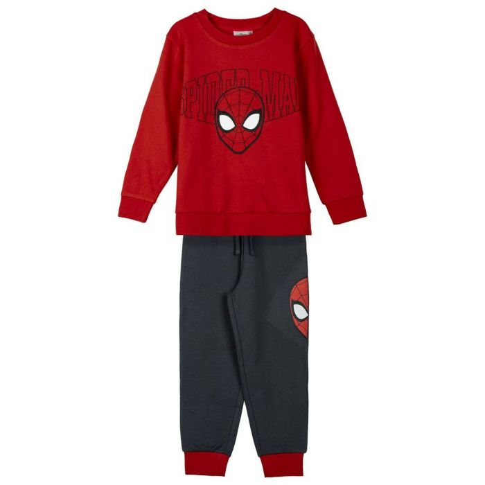 Chándal Infantil Spider-Man Rojo