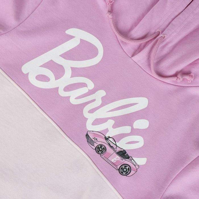 Sudadera con Capucha Niño Barbie Rosa 5