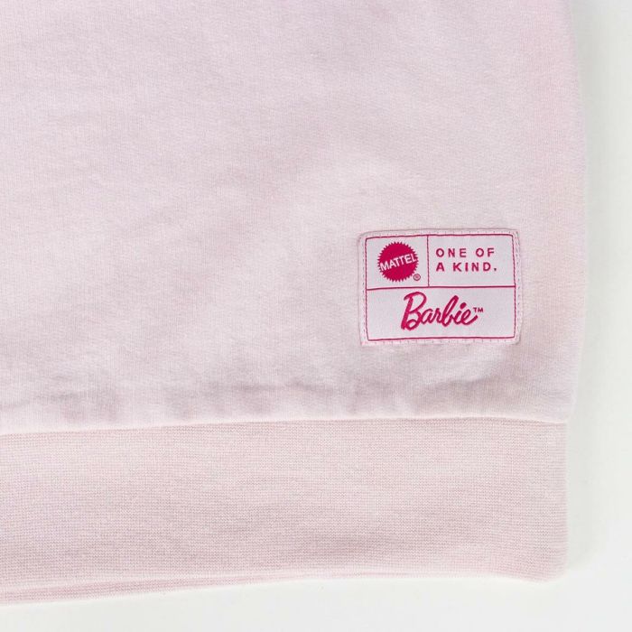 Sudadera con Capucha Niño Barbie Rosa 1